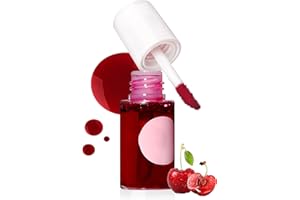 Erinde Lip Tint Stain, Mini Red Cheek Stain, Tiny Moisturizing Lipgloss, Stained Water Tint, Korean Lip Makeup, Color Sensational & Non-sticky Finish, Weightless, Cute