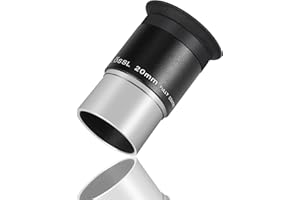 CelticBird Teleskop 3,25 cm Super Plossl Okular 20 mm 4-Element Plossl Design Gewinde für Standard 3,2 cm Astronomiefilter