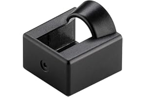 Goobay 72473 Dust Cover for RJ45 Plug, Black, Pack of 10