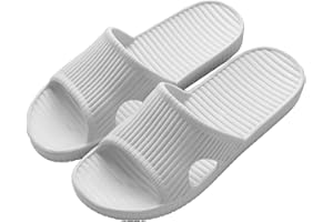 JIJIe Shower slipper,Slippers for Women bathroom or indoor use, anti-slip