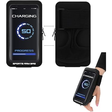 CoverKingz Sportarmband Für Nokia 7.2 – Armtasche Mit Schlüsselfach, Verstellbar (22-40 Cm) – Für Laufen & Fitness