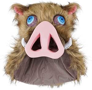 Inosuke Hashibira Cosplay Maske - Wildschwein Maske Demon Slayer