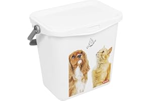 Curver Petlife Futterbox Snackbox Futter Tonne 6 Liter Box Futterbehälter Multibox