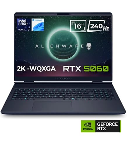 aurora② Dell Alienware 16 Aurora Intel Core 7-240H 16GB DDR5 1TB SSD