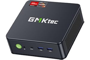 GMKtec AMD Ryzen 7 Mini PC W-11 Pro 7730U(Version améliorée 7430U/5825U) (8 C/16 T 4,50 GHz), M5 Ultra Dual LAN 2.5G Mini Computer, 32GB DDR4 RAM+1TB PCIe-SSD, WiFi 6, USB 3.2, USB-C, BT 5.2, DP, HDMI