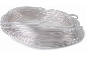 Finest Aquatics 4mm Aquarium Air Line Tubing Hosing Pipe for Fish Tank Air Pump Stone (5 Metres)