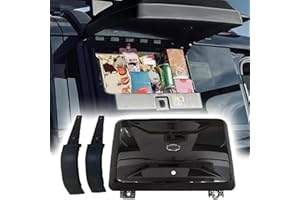 Yucisily Glossy Black Side Toolbox Storage Box fits for Land Rover Defender 110 90 130 2020-2023 2024 Exterior Mounted Gear Carrier with Lock