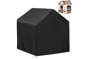 Feestars Housse de protection imperméable pour enfants - Avec fermeture éclair - 127 x 110 x 130 cm