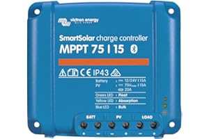 SOLARA Premium Set Victron SmartSolar MPPT 75/15 Laderegler für Wohnmobile und Yacht, inkl. Bluetooth