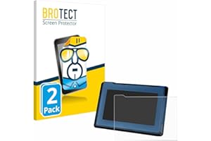 BROTECT Protector Pantalla para KTM 1290 Super Adventure R 2021 TFT 7" Pantalla del velocímetro Protector Transparente (2 Unidades) Anti-Huellas