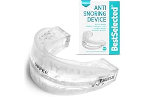 bestselected Anti Snoring Mouth Guard Device: Adjustable Anti Snoring Device Mouth Guard - Sleeping Snore Stopper Sleep Apnea Mouthpiece - Stop Snoring Aids for Women Men