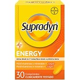Supradyn Energy 30 Tablets with 13 Vitamins, 9 Minerals and Coenzyme Q10 | Multivitamin with 13 vitamins and 9 minerals; redu
