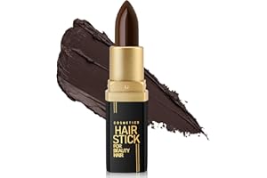 Boobeen Hair Root Touch-Up Stick, Corrector Impermeable para Sombra de Color de Cabello Instantl Cubre Cabello Delgado, para Raíces Grises y Pérdida de Cabello y Contorno Facial