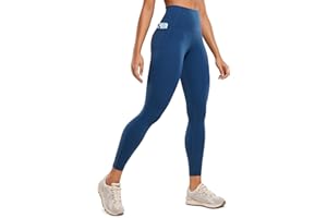 CRZ YOGA Damskie Legginsy Treningowe Butterluxe 25 Cali - Spodnie Do Jogi Z Wysokim Stanem Z Kieszeniami Buttery Soft Marynarka Francuska L