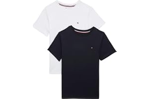 Tommy Hilfiger pojkar 2-pack t-shirts kortärmad rund hals