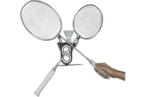 MEOLLO Support Mural Rangement pour Raquette de Badminton (100% Acier)