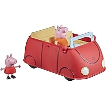 Set De Caravana De Peppa Pig Con 3 Figuras: Peppa, George Y Birgit, Para Juego De Rol A Partir De 3 Años