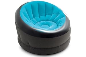 ‎INTEX Intex Jazzy Armchair, aufblasbarer Stuhl, (L) 1,12 x (l) 1,09 x (H) 0, 69m, verschiedene Farben