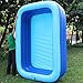 Produktbild L&J Familie große- Schwimmbad, Aufblasbare Rechteckige Planschbecken Pvc Erwachsenen Kinder-A