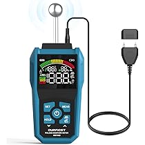 Termoigrometro Digitale Akozon ETP110 - Misura Temperatura, Umidità E Punto Di Rugiada, Con Allarme LED - Foto 9