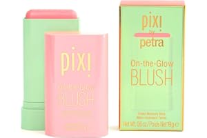‎PIXI Pixi On The Glow Blush Fleur, feuchtigkeitsspendender, getönter Rougestift mit Ginseng und Aloe Vera-Fruchtextrakten, für Wangen und Lippen, 19 g 0,6 oz, ohne Parabene