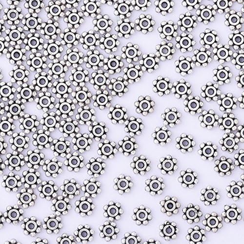 lots of 50pcs 4-8mm vintage beads cap,filigree beads cap,end cap,flower spacer metal beads,4mm