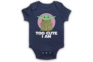My Icon Art & Clothing Mandalor Star Baby Yoda Too Cute I Am Sci Fi Film Spinoff TV Babystramer