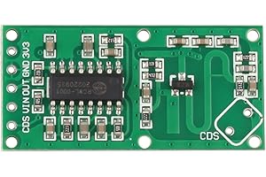 HALJIA RCWL-0516 Mikrowellen-Radarbewegungssensor-Modul Induktionsschalter-Modul Langer Erfassungsabstand Weiter Erfassungswinkel zum Erfassen von sich bewegenden Objekten Kompatibel mit Arduino