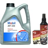 Mobil ATF 220 Otomatik Şanzıman Yağı 4 L + 00117 Gojo Ara&ccedil; Bakım Seti