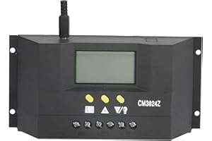 EVTSCAN CM3024Z 30A Solarladeregler - LCD PWM Laderegler Photovoltaikregler