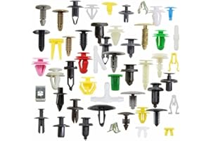 LATRAT 100 sztuk klips do mocowania zderzaka, nity samochodowe plastikowe klip Case mieszanie klip uniwersalny samochód błotnik plastikowy zderzak wystrój samochodu