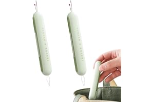 IUSOT 2 Stück 2 in 1 Nadeleinfädler und Nahttrenner, Einfädelhilfe, Multifunktionaler Fadeneinfädler für Nahtauftrenner, Nähmaschine Einfädelhilfe, Nadeleinfädler für Nähmaschinen