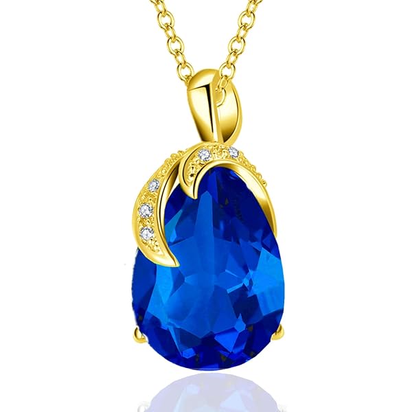 Pendentif Saphir Naturel Bleu 32 Carats - Serti Argent 925 - Coupe Ovale, Certifié AGL