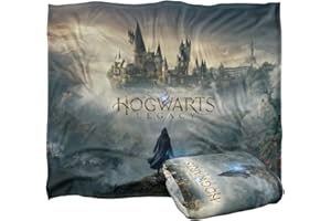 LOGOVISION HARRY POTTER Hogwarts Legacy Silky Touch Kuscheldecke, Optimalweich, 152 x 127 cm