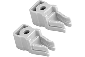 RUDIS-SPAREPARTS HASVIK 128866 Lot de 2 butoirs de porte coulissante compatibles avec les butées de porte IKEA PAX