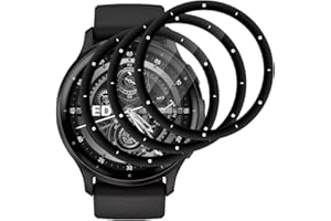 Beukei Pellicola Protettiva per Garmin Venu 3, 3 pezzi Protective Glass,copertura totale curva 3D, [Senza Bolle][Anti-Graffio] [Durezza 9H ] Vetro