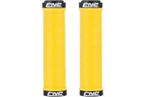 C'N'C COSTUME NATIONAL CNC Poignées de guidon de vélo, poignées de guidon de vélo pour VTT, BMX (rouge/bleu/vert/jaune/noir)