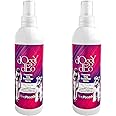 Pretty Pooch Dog Deodoriser Spray Perfume 250ml - Baby Powder - Freshening Dry Shampoo Spray for Dogs - Made in the UK (Pack of 2)