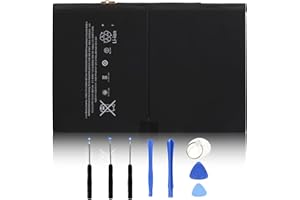 AOFONCHY A1484 A1474 Akku Kompatibel mit iPad Air 1, iPad 5, ., 7, 8 und 9 Generation, A1475 A1476 A1822 A1823 A1893 A1954 A2197 A2198 A2200 A2270 A2428 A2429 A2430 3,73V 32,9Wh