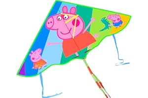 Zoriwn Kinder Drachen, Cartoon Flugdrachen für Kinder ab 3 Jahre, mit Langen Schwanz und 100 Meter Drachenlinie, Outdoor Spielzeug Geeignet für Kinder und Famile Zusammen Spielen