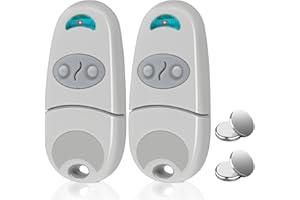 QUEVATI Telecomando Cancello, 433,92MHz Telecomando Cancello Universali, 2 PCS Telecomando Universale Cancello Compatibile con C@me 432EV,EE,NA, 2 Canali