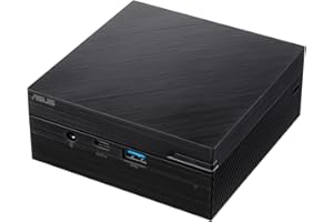ASUS PN41-S1 Ordenador Ultracompacto, Intel Celeron O Pentium, Generación 11, Chasis para CPU 6W, LAN 2,5 Gbps, Wi-Fi 6, Windows 10 Pro, Diseño de Almacenamiento Dual, Puerto Configurable, Negro