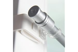 ‎BESTLIVINGS Bestlivings Klemmträger 4er Pack inkl. Adapter für Gardinenstangen und Vitragestangen - ohne Bohren, Schrauben, Kleben, einfache Montage