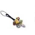 ASTROGHAR Natural All Seven Chakra Raw Chunks Lucky Charm Crystals Key Chain Key Ring