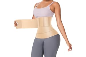 FeelinGirl Bandage Snatch Wrap Cintura Entrenador Cinta, Corsé Lumbar Soporte Vendaje Deportivo, Faja Waist Trainer