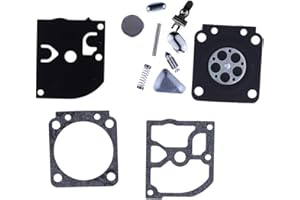 Yingshop Carburetor Diaphragm Gasket Rebuild Repair Kit fits Zama RB-40 C1Q Stihl FS106 FS108 FS120 FS200 FS250 FS300 FS350 FS400 FS450