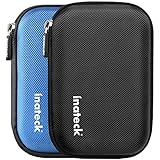 Inateck Shock-proof Protective Carrying Case Bag for 2.5 Inch Portable External Hard Drive Disk HDD (Black)