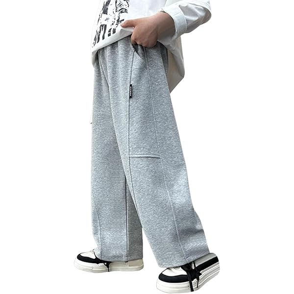 Tuta Sportiva Invernale Per Bambini Generisch Cuhk - Tuta Sportiva Per Bambini, Casual, Con Coulisse, Pantaloni Da Jogging Da Uomo, Nero , 9-10 Anni Pantaloni Con Coulisse Per Bambini 2-7 Anni - 10