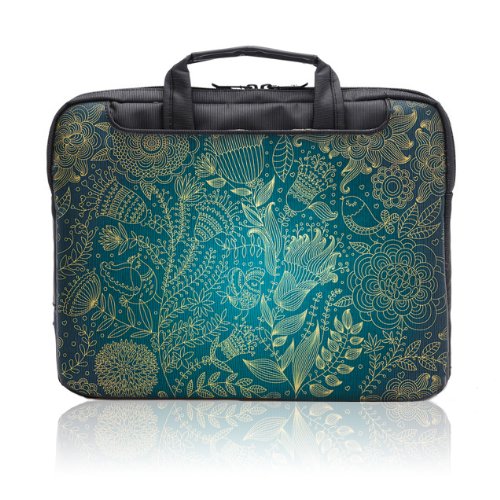 Laptoptasche / Notebooktasche, mit Seitentaschen und abnehmbarem Riemen, strapazierfähig, aus Nylon, erhältliche Maße: 15 Zoll (38,1 cm) / 15,6 Zoll (39,62 cm) / 16 Zoll (40,64 cm) - 2