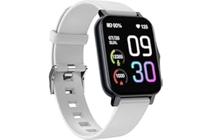 SUPBRO 1,69" Fitness Armband Aktivitätstracker Fitness Tracker Smart Armband Schrittzähler Fitnessuhr Herzfrequenzmesser IP68 Wasserfest Sportuhr Messgeräte Pulsuhr Schrittzähler Uhr für Damen Herren